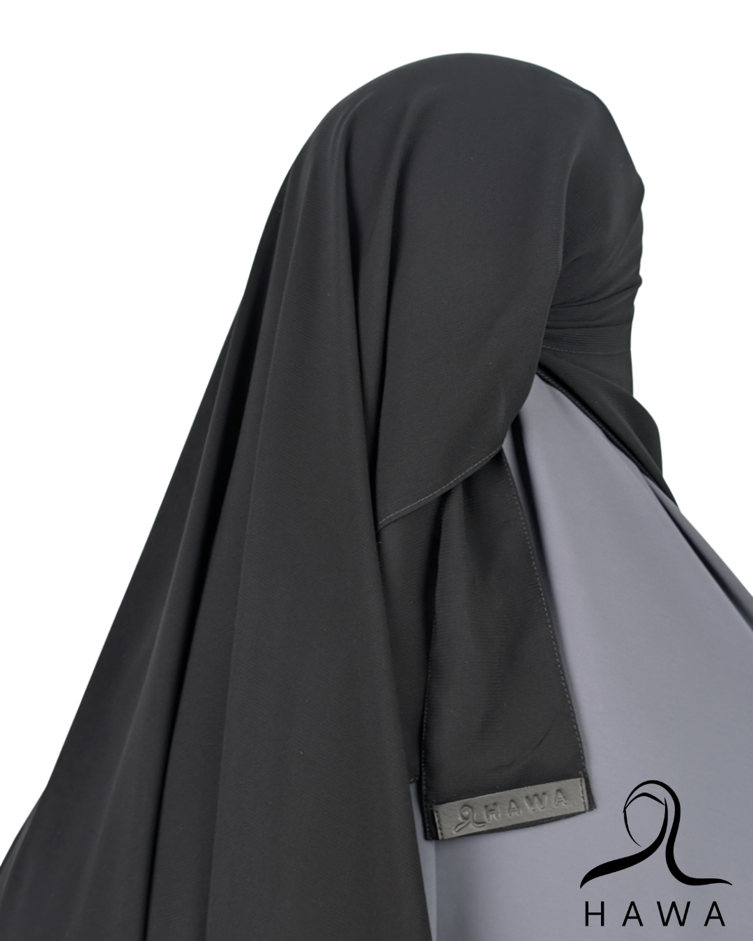 2 Layer Long Niqab - No Pinch