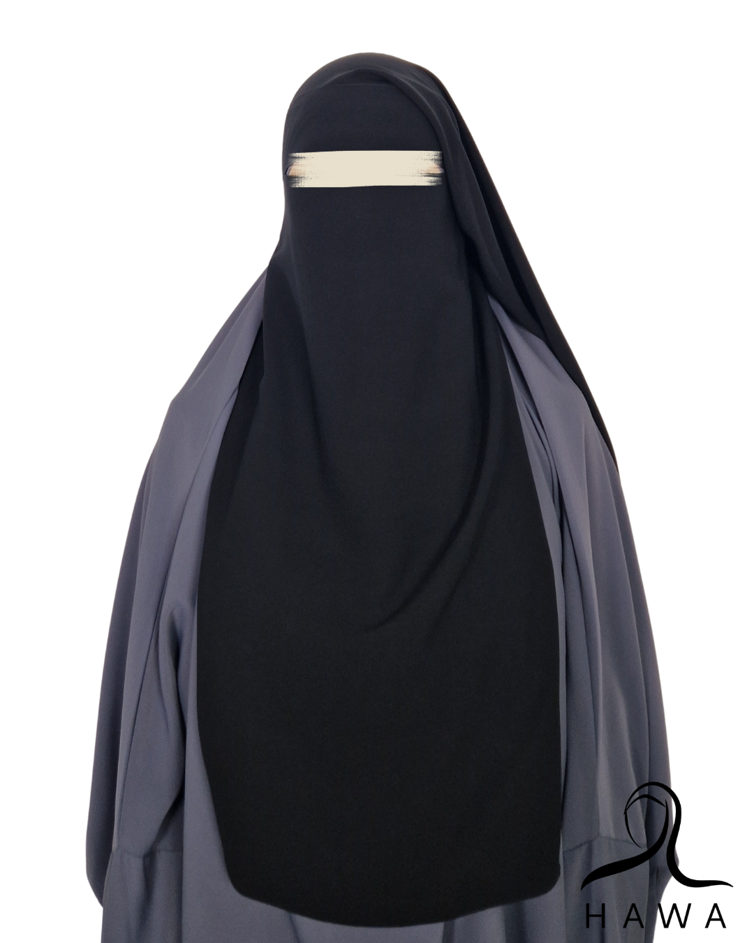 2 Layer Long Niqab - Pinch