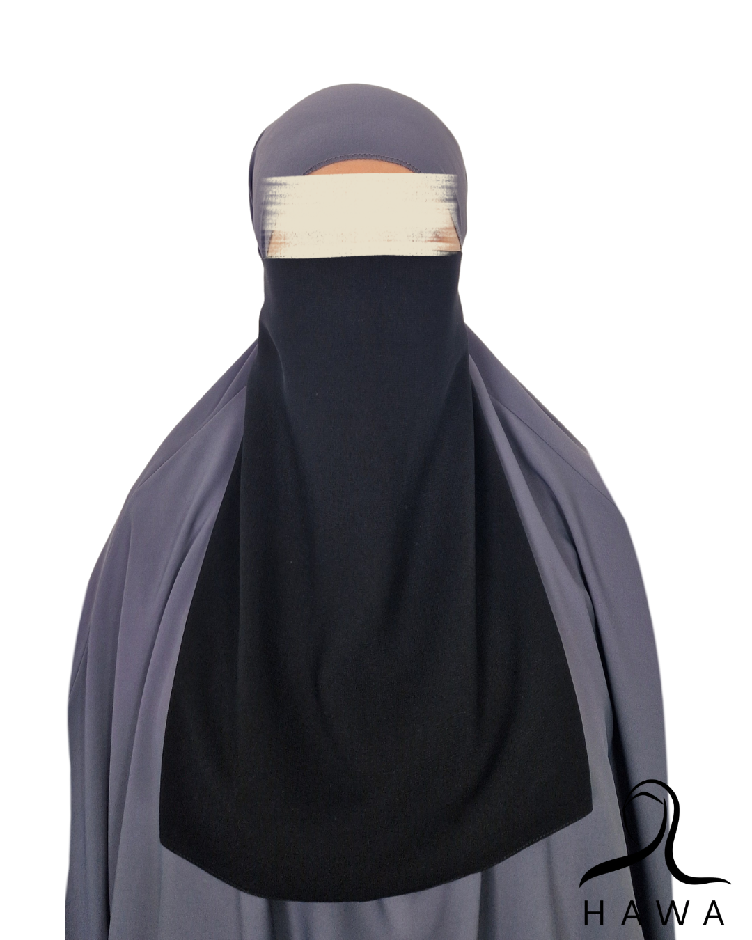 Half Niqab - Elastic