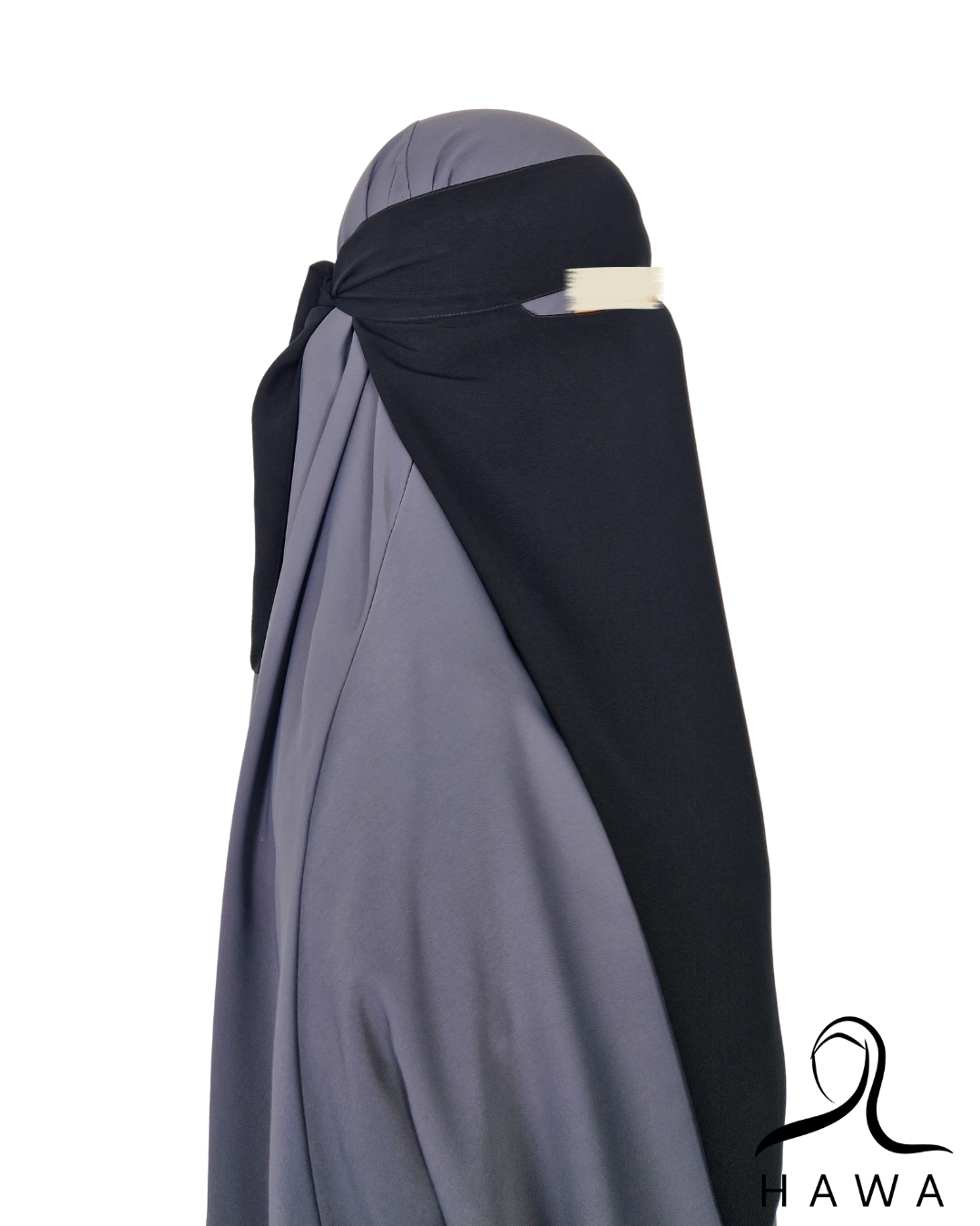 1 Layer Long Niqab - No Pinch