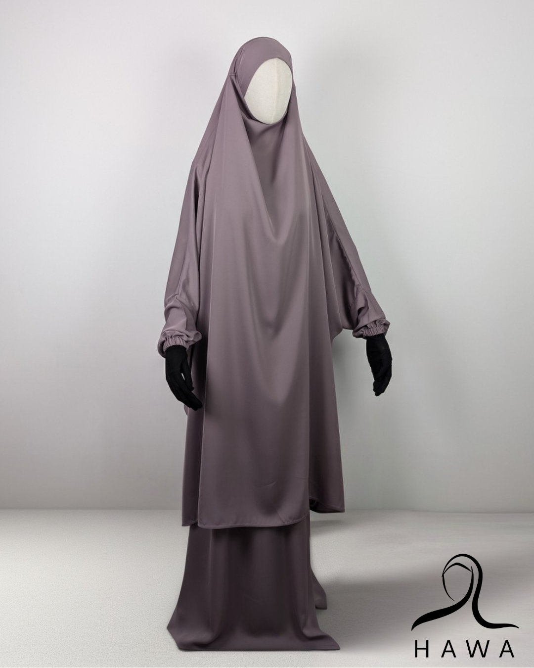 2 Piece Jilbab - Mauve