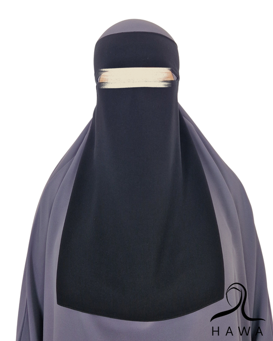 1 Layer Medium Niqab - No Pinch