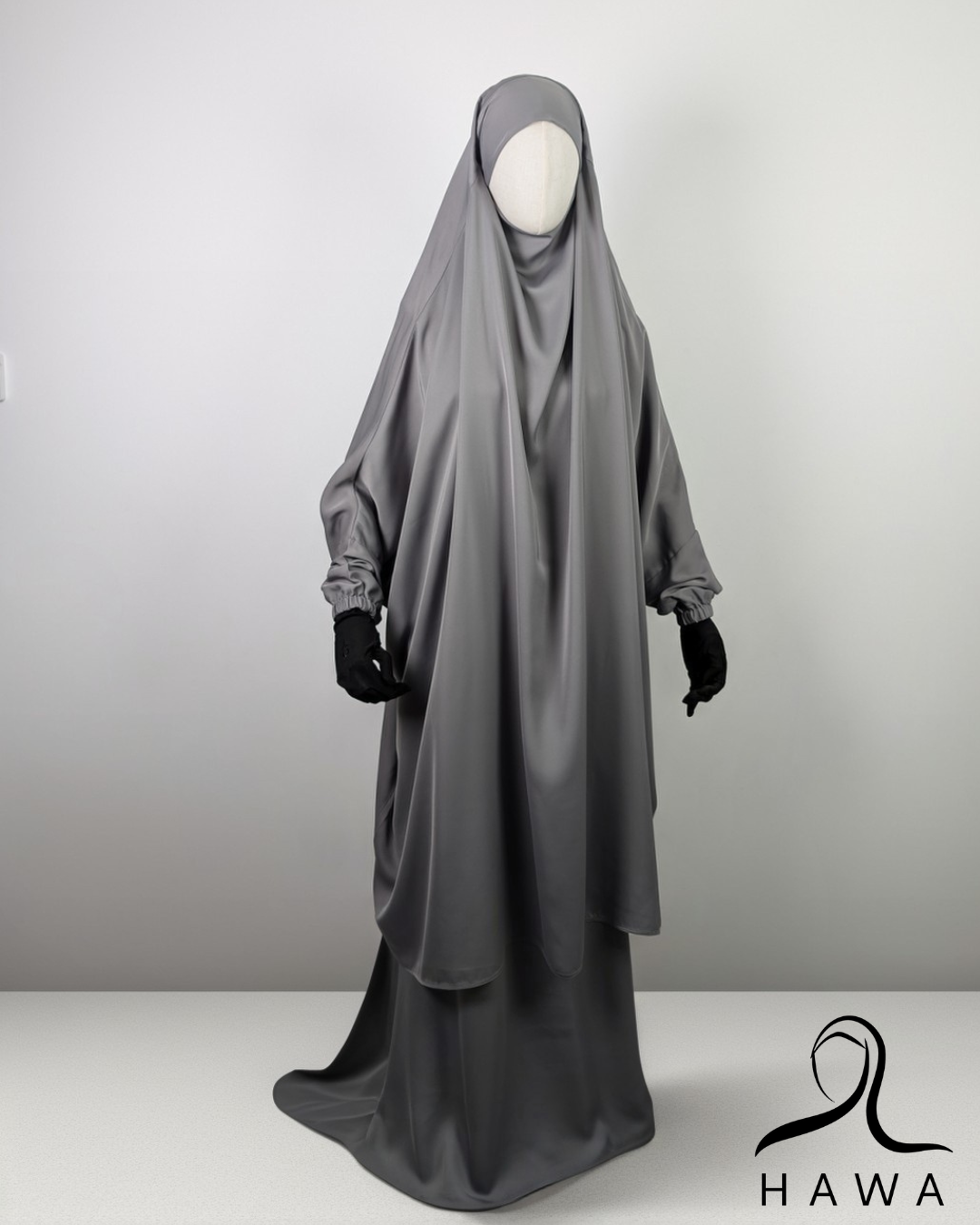 2 Piece Jilbab - Stone