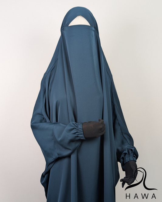 2 Piece Jilbab - Teal