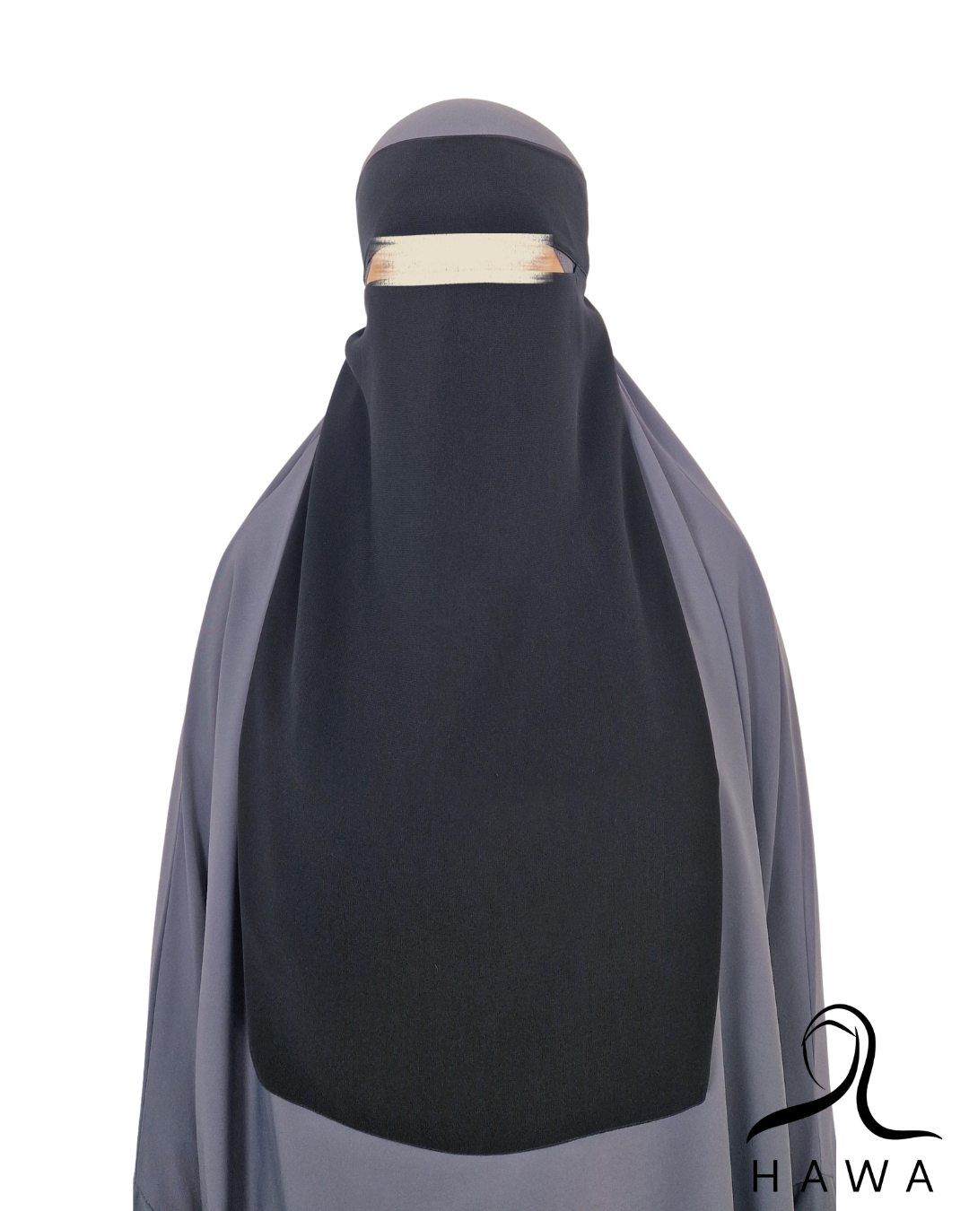 1 Layer Long Niqab - No Pinch