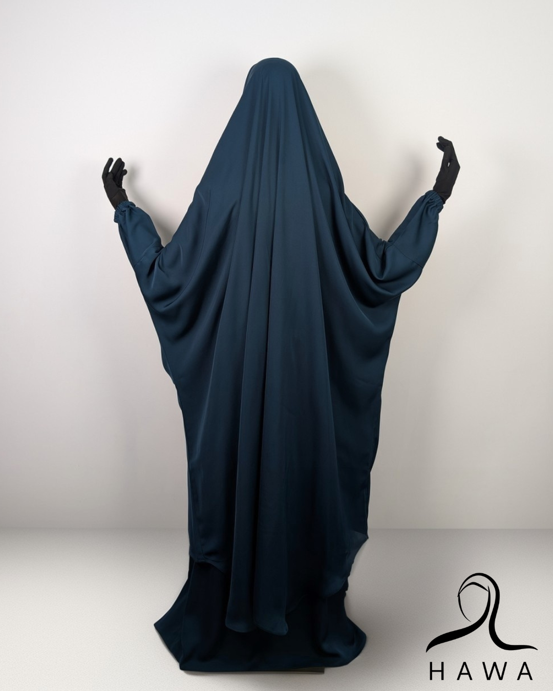 2 Piece Jilbab - Teal