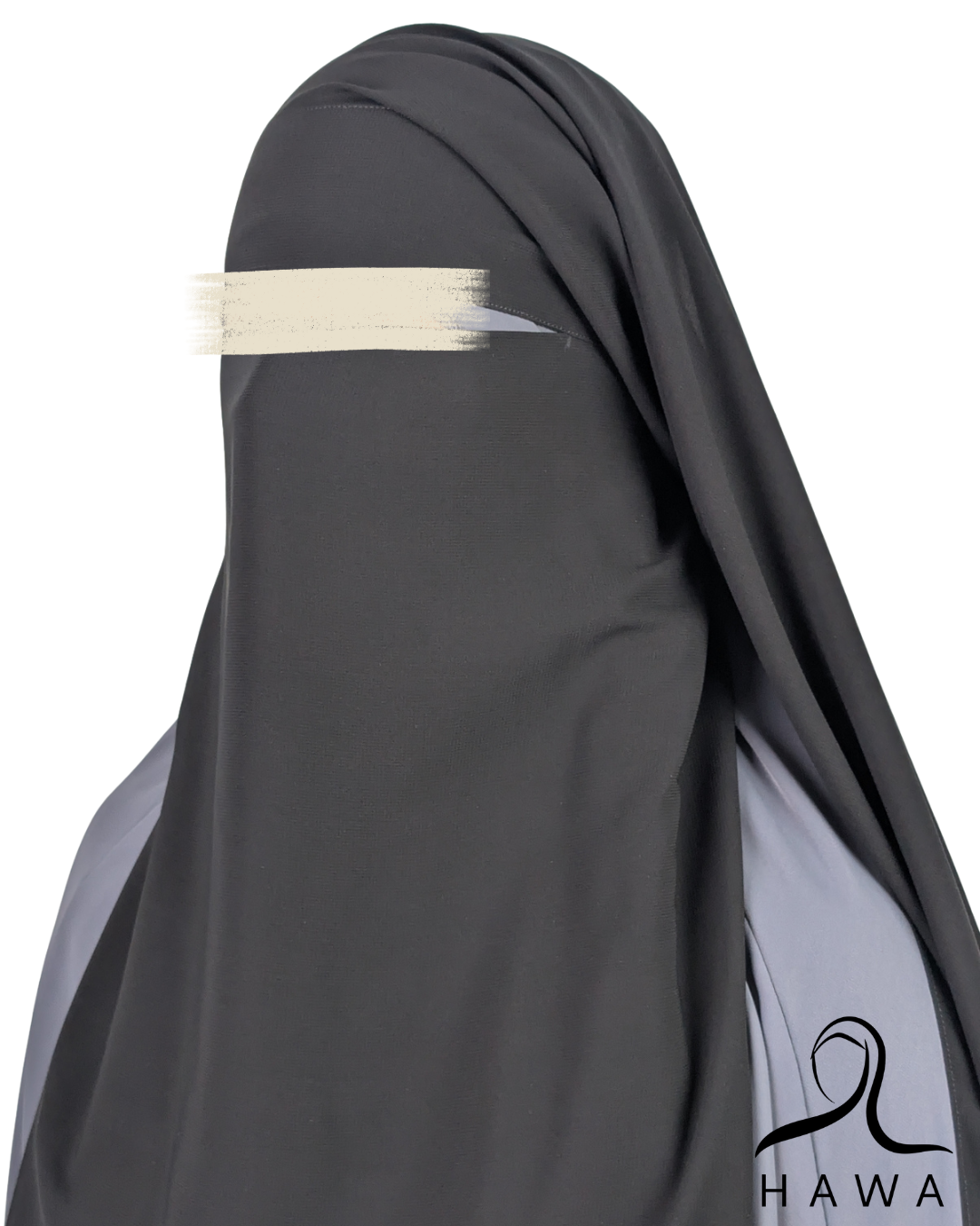 2 Layer Long Niqab - Pinch