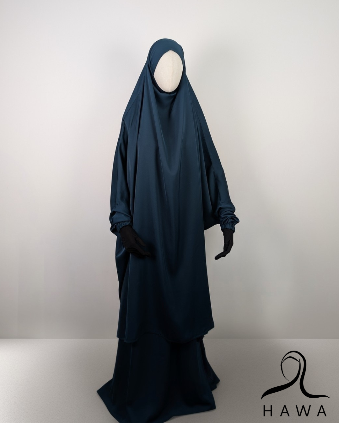 2 Piece Jilbab - Teal