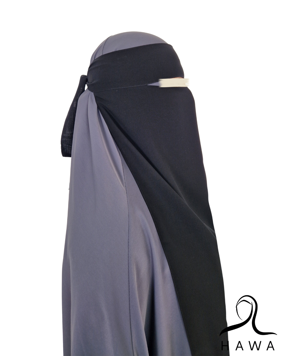 1 Layer Long Niqab - Pinch