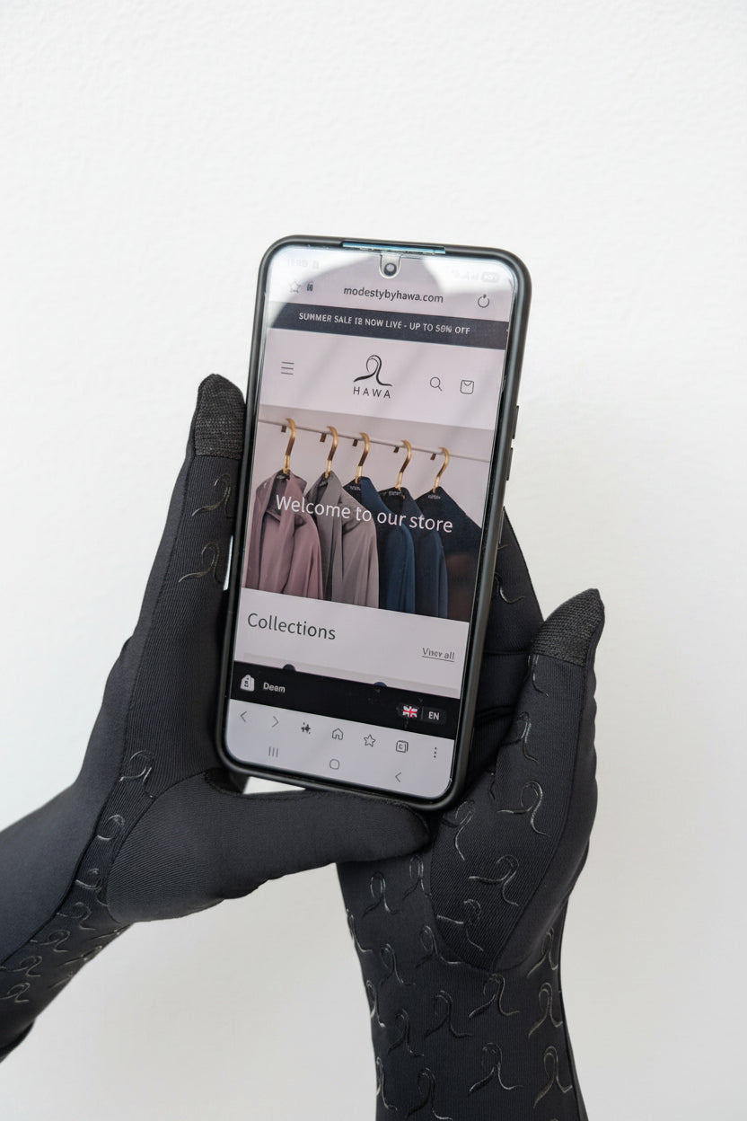 HAWA Touchscreen Gloves - Black