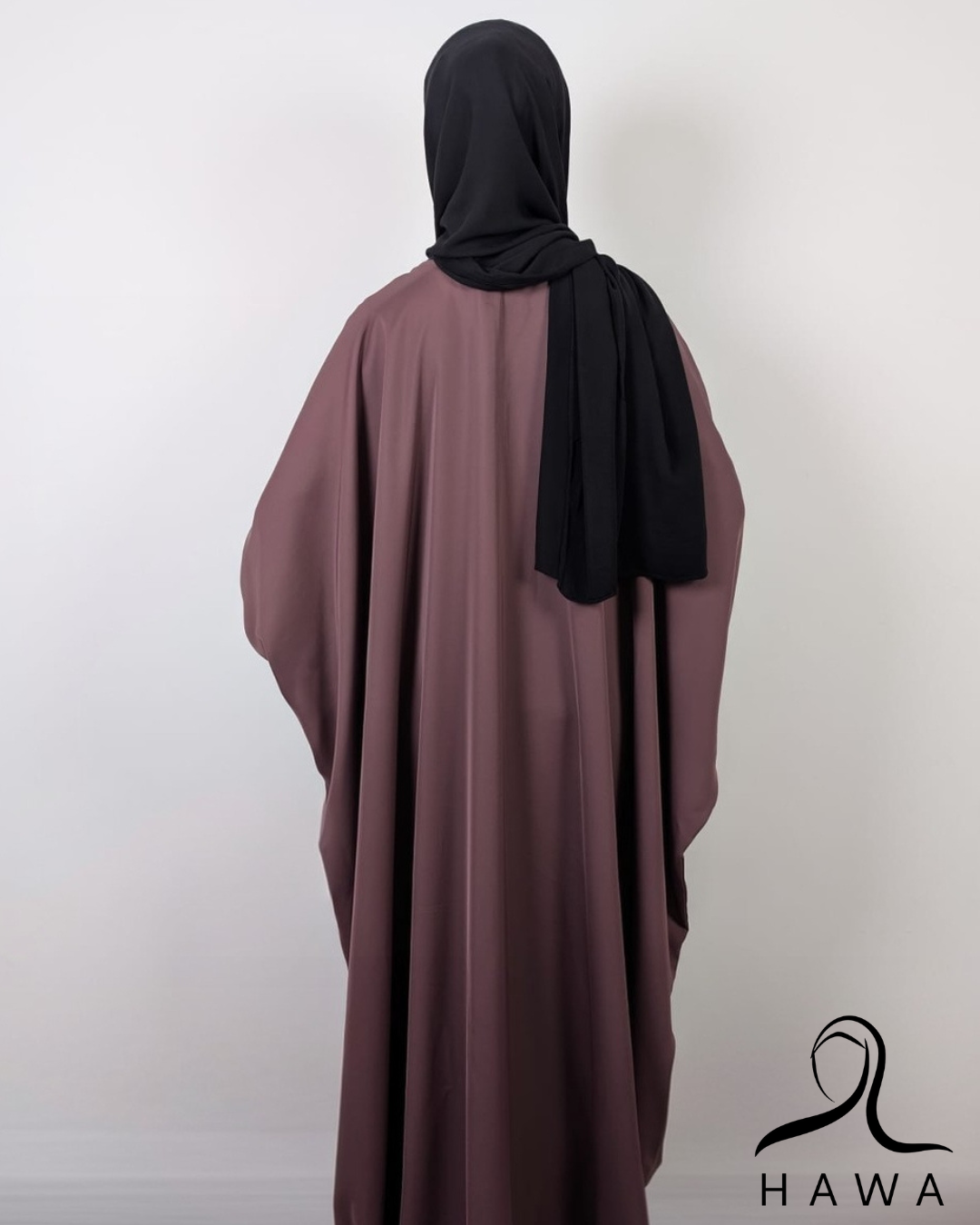 Butterfly Abaya - Light Umber