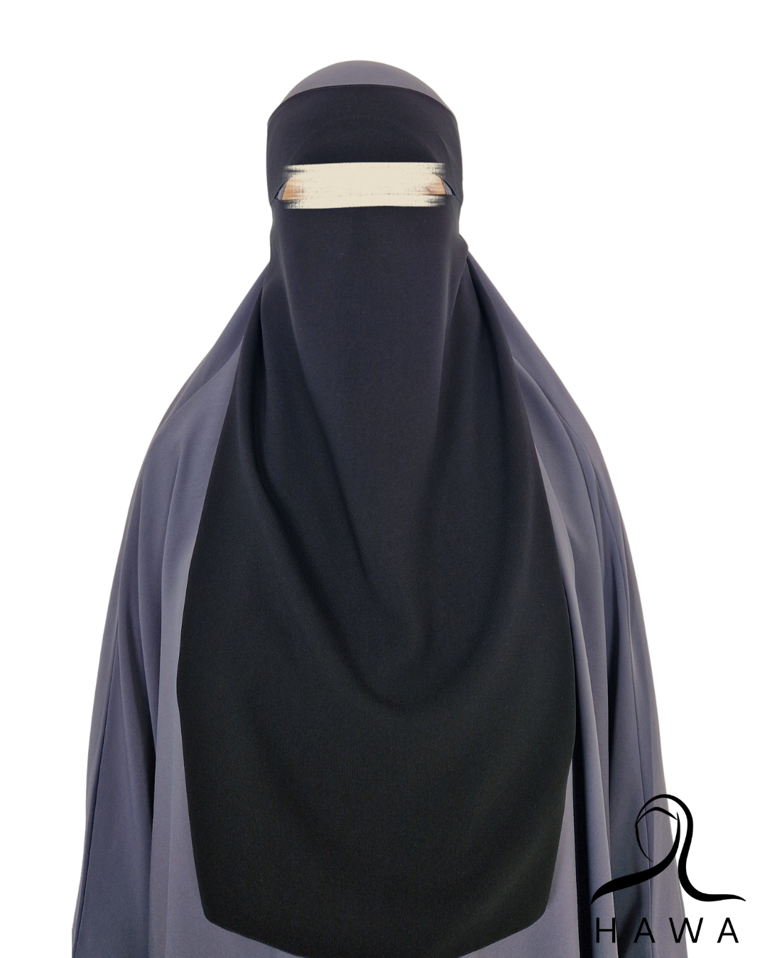1 Layer Long Niqab - Pinch