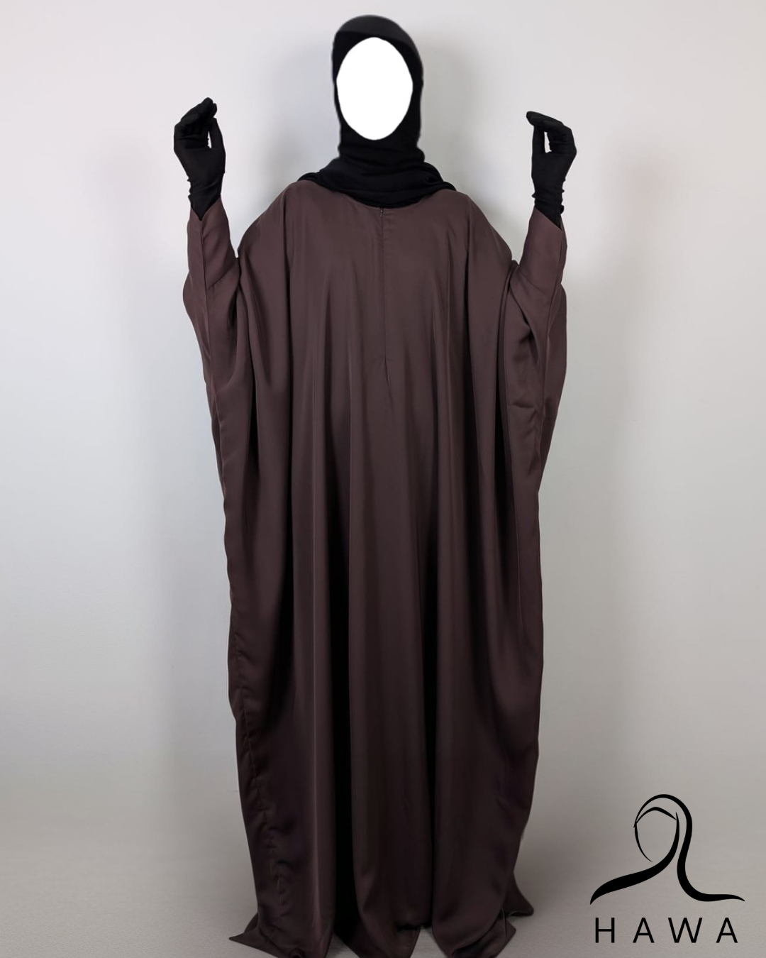 Butterfly Abaya - Old Rose Pink